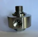 Соединение поворотное 90°, 3/8"ВР - 3/8"НР, нерж. сталь, арт. 0212006260