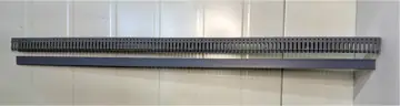 Короб перфорированный 25х40мм, серый RL6 (по 2м)